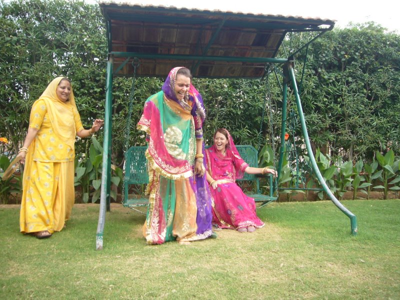 Travel - India - Rajasthan - Jodhpur - Newspaper Photoshoot - The Swing